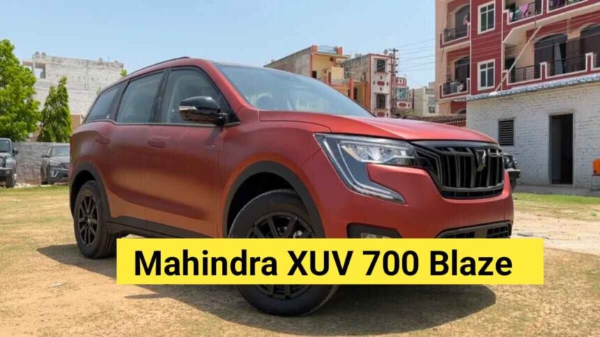 Mahindra XUV700 Blaze Edition Launch In India